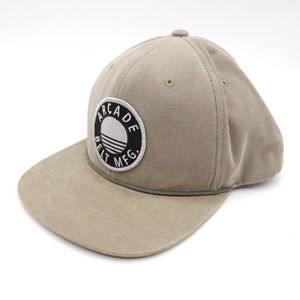 Arcade Belts Company Corduroy Snapback Patch Trucker Rope‎ Hat Ball Cap Unisex